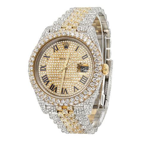 fake diamond watches buy|bust down watch real diamond.